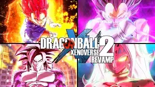 Revamp 5.1 FULL Roster: All Ultimates & Transformations Showcase Dragon ball Xenoverse 2 Mods