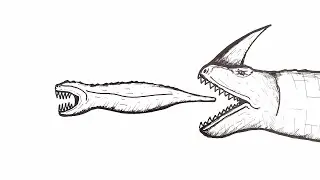 Easy Drawing, Sea Monster Attacks El Gran Maj&aacute;