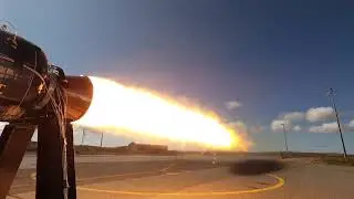 🚀 Rocket Motor Engine Test Firing
