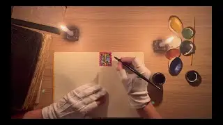 Medieval calligraphy ASMR 🖋🕯️- copying Macrobius/ Carolingian minuscule