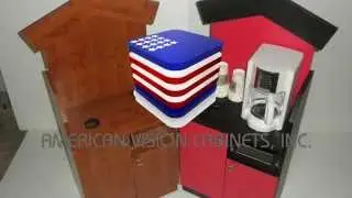 american vision cabinets Coffee station in Camarillo Ventura
