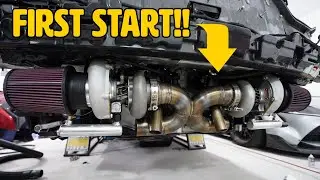 Installing my Custom Built Twin Turbo Kit for my C8 Corvette!! | Part 3