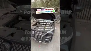 New 2023 MG Hector 😍❤️ | 2.0 L Turbocharged Diesel Engine⛽️| #shorts #viral #ashortaday #mg #hector
