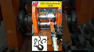 Full automatic roll forging machine pre-forming hook. ZGD-370