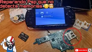 Reparando PSP que no detecta memorias 🤯😔⭐️