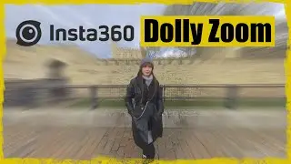 Insta360 X3: как создать эффект движения тележки