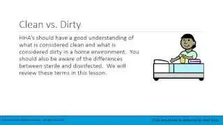 Lesson 2.1   Physical Environment and Cleanliness