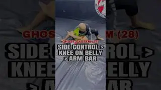 HOW TO MOVE FROM SIDE CONTROL TO KNEE ON BELLY AND SUBMIT HIM BY ARM BAR #sidecountrol #mma