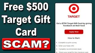 Обзор Grab750.com &mdash; МОШЕННИЧЕСТВО с бесплатной подарочной картой Target на 750 долларов?