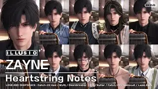 【ILLUSIO】Zayne: Heartstring Notes (Hair/Myth/Limited) Kindled | Love and Deepspace