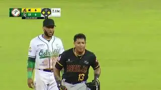 starlin castro sencargo de darle la ventaja a la &aacute;guila SIBAE&Ntilde;A K GANA 7 X 6 ALA ESTRELA