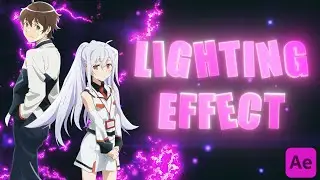 Cool Lighting Effect | After Effects AMV Tutorial