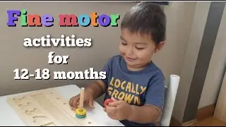 Fine Motor Activities for 12-18 Months | Developmental Activities for 12-18 Months