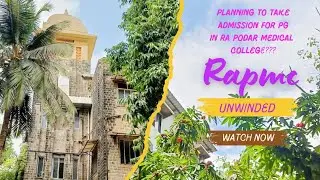 Everything you need to know about Rapmc before taking a Pg seat here! RA Podar medical college|#Bams