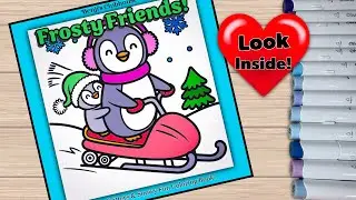 See All The Adorable Critters In This Coloring Book!