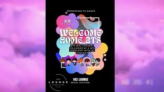 Second Life - B7S SOLO Concert - 143 LOUNGE Seoul Station - Welcome Home BTS