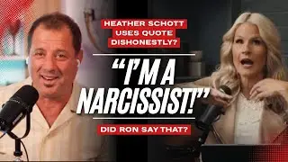 Heather Schott of  @MercyCulture dishonestly posts clip of Ron Cantor&mdash;Here is what he really said!