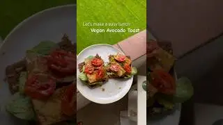 Vegan avocado toast #fooddiary #vegan #food #avocado #easyrecipe