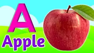 Phonics Song with TWO Words - A For Apple - ABC Alphabet Songs with Sounds for Children