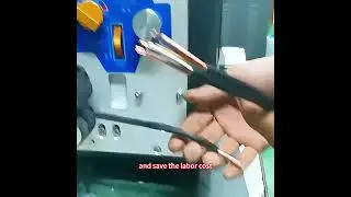 Automatic computerized wire stripping machine 8-core  #auto #machine #automatic #factory #wire