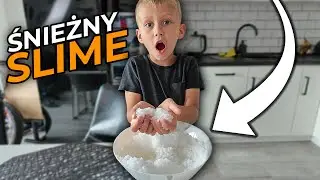 ZROBIŁEM ŚNIEŻNEGO SLIMEa 😮