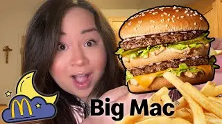 MIDNIGHT MCDONALD'S MUKBANG