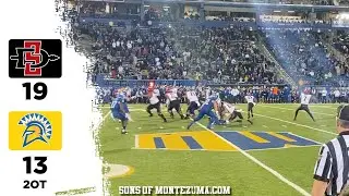 #21 SDSU Aztecs Football vs San Jose State 2021 - Week 7