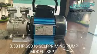 SELFPRIMING PUMP SS(316 STEEL)