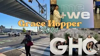 a cs student at Grace Hopper Conference 2024 | week in philadelphia