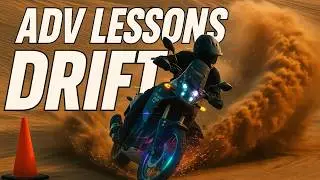 ADV Lessons: Learn HOW to Drift in 3 Steps! Yamaha Tenere 700 HardADV. Basic Skills Adventure bike