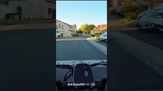 Range test on the TST R002 ebike
