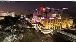 MSFS 2020 - Night-time Las Vegas Strip by Ultra lights