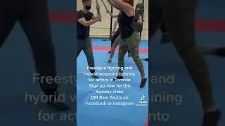Toronto actor&rsquo;s workshop - *Fight stunt beginner level *      To join DM Ram Tactix on Facebook