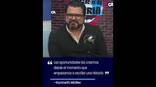 Cineasta y guionista, Kenneth M&uuml;ller, asegur&oacute; que las oportunidades se crean