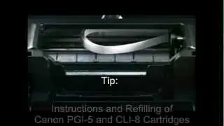 Sudhaus Inkjet Resetter PGI-5 + CLI-8 Instructions and Refillinginformation
