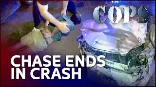 MOST DANGEROUS Cops Chase: 21-Year-Old Caught in Stolen Car