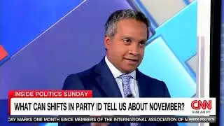 CNN: Self-ID'ed Republicans Now Overtake Democrats for the First Time - October 13, 2024