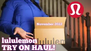 $575 LULULEMON TRY ON HAUL November 2022