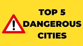 Top 5 Most Dangerous Cities! #top5 #dangerous #cities #fyp