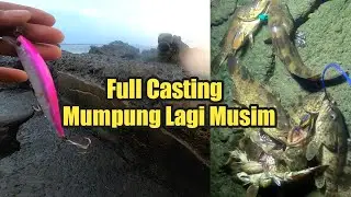 Waktunya Mancing Kerapu di Dam ijo‼️teknik  ULTRA LIGHT Casting