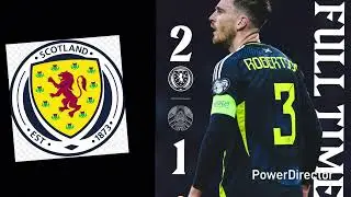 Scotland v Belarus 2-1 3pts but not great performance 