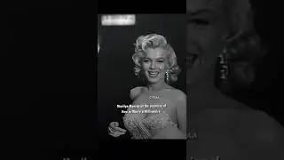 Marilyn monroe at the premiere of how to marry a millionaire!/#foryou #fyp #shorts