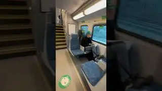 Go transit double decker train interior