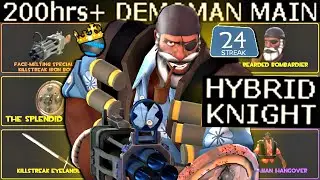 200+ Hour Demoman Plays Hybrid Knight🔸TF2 Gameplay