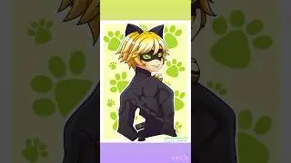 Miraculous ladybug chat noir 🐈&zwj;⬛ # speedpaint