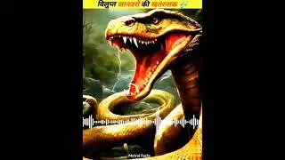 विलुप्त जानवरों की डरावनी आवाजें!part-2  🦖🦈 | Extinct Animals Sounds