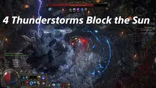 Blizzard Sorceress 4 Thunderstorms! | PoE2