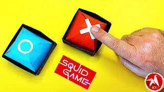 ⭕ Do you want press it? 😲 Make your own paper voting button & relive the iconic scene! 🟥 |Squid Game