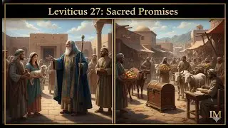 Leviticus 27: Sacred Promises #Vows #tithes #biblestudy #notebooklm #commitment #integrity#firstborn