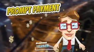 Prompt payment 📈💲 BUSINESS TERMS 💲📉